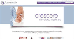 Desktop Screenshot of formamentisdocet.it
