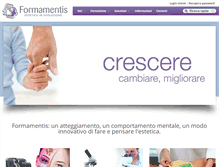 Tablet Screenshot of formamentisdocet.it